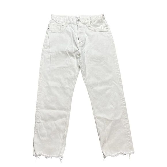 Moussy Vintage Wide Straight Jeans White Size 29 - Picture 2 of 9